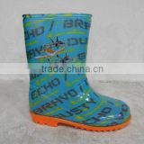Transparent cheap kids PVC boots