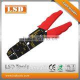 LSD LS-313C Multi-functional Crimping Tools for Crimping Insulated Terminal Crimper Cable Cutter Wire Stripper Hand Tool