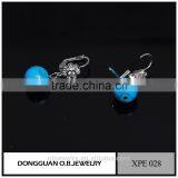 Fashion Seed Bead Earrings for Lady 925 Silver Earrings thumbnail-2