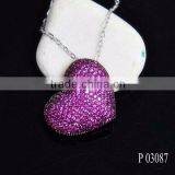Two Tone Plated Custom Necklace From Jewelry Manufacturer thumbnail-1
