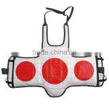 White Red Color Chest Guards thumbnail-1