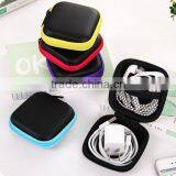 High Quality Mini Portable Zipper Earphone Storage Bag/data Line Storage Bag/coin Bag thumbnail-1