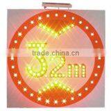 Solar Traffic Height-Limited Sign