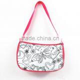 DIY Toy Designing Coloring Your Own Fashion Sparkling Handbag With 4 Mini Markers thumbnail-3