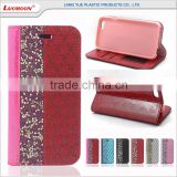 Beautiful Multicolor folio case for iphone case leather for moto x play
