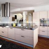 Sophisticated Technology Modern High Gloss Kitchen Cabinet Laminated Kitchen Cabinet Flat Kitchen Furniture Free