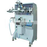 Screen printing machine for plastic bottles