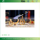 Sturdy Bamboo Wine Rack Wine Holder Single Bottle Holder Bicycle thumbnail-2