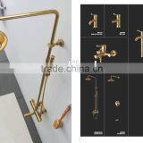 Satin Gold Luxury Shower 11/C8228-001G thumbnail-2