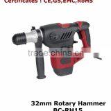 Speed Control Model 1200W 40mm Portable Rotary Hammer thumbnail-3