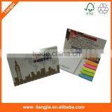Remove Plastic Sticky Pads Pocket Memo Pad , Arrow Sticky Note