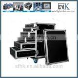 Aluminum Rack Case,6 Drawer Touring Tech Heavy Duty Case/Aluminum Road Rack Case thumbnail-1
