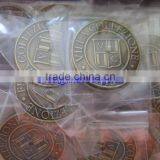 Brass Type and Feng Shui Style Custom Metal Stamping Coins thumbnail-1