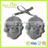NEW Halloween Cool Man Skull Design Silicone Coin Pouch Purse Wallet With Zipper thumbnail-2