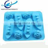 Food Grade silicone ice cube tray titanic