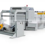 High speed 4 rolls paper cutting machine for 50-500g with hobbing knife