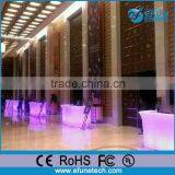 Modern Led Bar Furniture ,illuminated Restaurant Acrylic Led Glowing Bar Counter