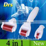 2015 Popular Skin Products 4 In1 Derma Roller Meso Roller Microneedle 4 in 1 Dermaroller Factory Direct Sales Guangzhou