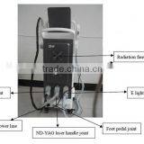 1000W Powerful Elight ND YAG Laser RF Cavitation Vacuum Ipl Laser Hair Removal Machine/nd Yag Tattoo Removal Laser For Sale 532nm thumbnail-4