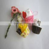 Hot USA Fake Ice Cream Fake Cup Cake Display Key Chain