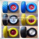 Pneumatic Small Trolley Wheel With Metal/Plastic Rim 3.00-4 3.50-4 5.00-6 3.50-8 4.00-8 thumbnail-1
