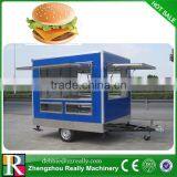 Mobile Fast Food Trailer for Ice Cream Hambeger Snacks /mobile Food Cart Food Truck