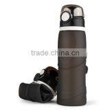 2017 New Silicone Foldable Water Bottle Gym Bottles Bike Water Bottles thumbnail-2