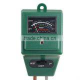 Garden Soil Moisture Tester Light Luxmeter & PH Meter