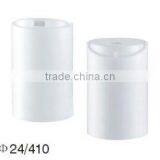 24/410 Shampoo Bottle Cap/Oval Style Lotion Plastic Disc Top Cap thumbnail-1