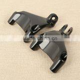 Black Passenger Peg FootPeg Mount For XL 883 1200 Sportster 04-13 10 11 thumbnail-5