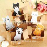 Promotional Creative Lovely Cat Adhesive Sticky Notes Memo Pad thumbnail-5