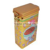 New Design Rectangular Coffee Tin Box thumbnail-3