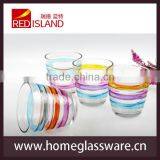 Glass Manufactory Supply 8oz Glass Cup, Hand -painted Drinking Glass Tumbler, thumbnail-1