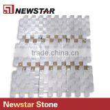 Newstar Natural White Carrara 3D Cambered Wall Decoration Mosaic thumbnail-4