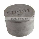 Decorative Concrete Tea Coffee Sugar Jars thumbnail-1