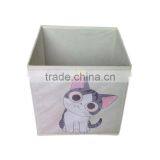 Store More Non-Woven Cube Fabric Storage Box for Kids Print Cat-9 thumbnail-1