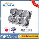 China Magnetic Spice Jar Set Rack Holder Condiments Storage Set thumbnail-5