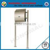 Stainless Steel Mailbox With Stand thumbnail-1