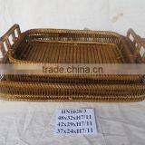 High Quality Best Selling Eco-friendly Bamboo Storage Baskets From Vietnam thumbnail-1