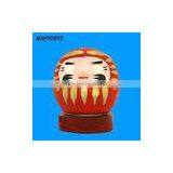 Red Adorable Daruma Doll Resin Gift thumbnail-1