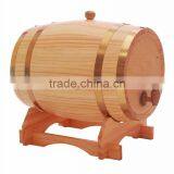 Wholesale Price Unfinished Big Plain Wooden Wine Barrel thumbnail-2