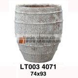 East Asia Curved High Quality Black Flower Vase For Wholesalers