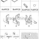 Factory Direct Wholesale Living Room Decorative Wooden Wall Shelf , Floating Shelf thumbnail-4