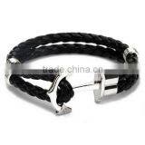 Fashion Accessories Bracelet Woman 2017 Leather Bracelet Anchor Bracelet thumbnail-1