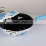 High Quality Enamel Coated Cast Iron Frying Pan thumbnail-1