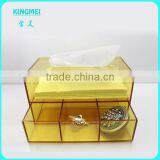 2015 Clear Makeup Case Drawers Cosmetic Organizer Jewelry Storage Acrylic Cabinet Box thumbnail-6