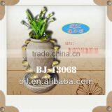 Wholesale Garden Waterfall Decor Flower Sandstone Pot thumbnail-2