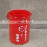 metal fire bucket