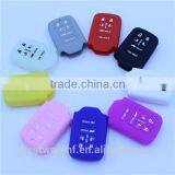 6 Button Fob Silicone Rubber Car Key Covers for Honda thumbnail-1