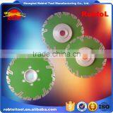 7" 180mm Aluminum Flange Diamond Blade Turbo Deep Tooth Triangle Grinding Wheel Stone Tile Saw Blade Cutting Marble Abrasive thumbnail-5